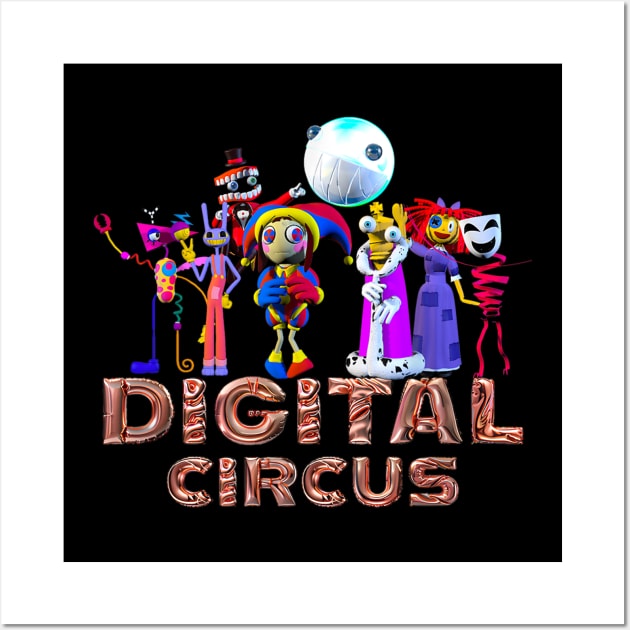 The Amazing Digital Circus Wall Art by kiperb